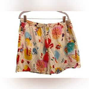 Colorful High Waist Women's Shorts